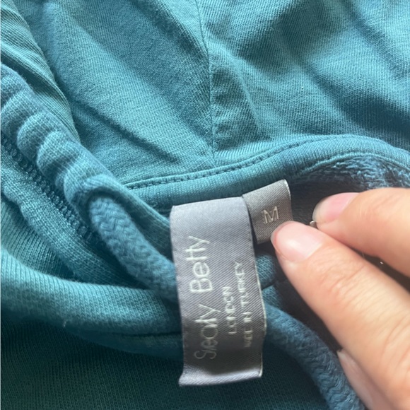 Sweaty Betty Gary Zip Through Cropped Hoodie Size M - Picture 2 of 4